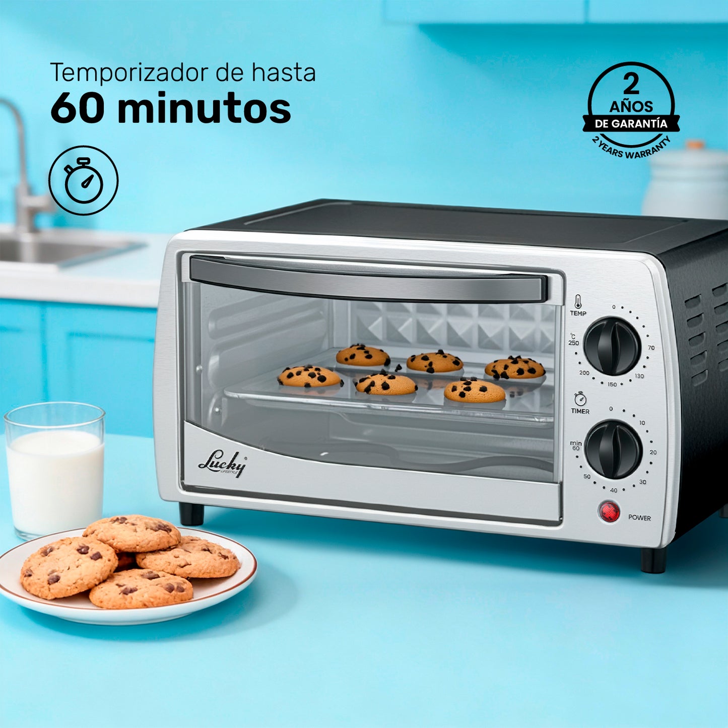 Horno Tostador Eléctrico Lucky KÜKI