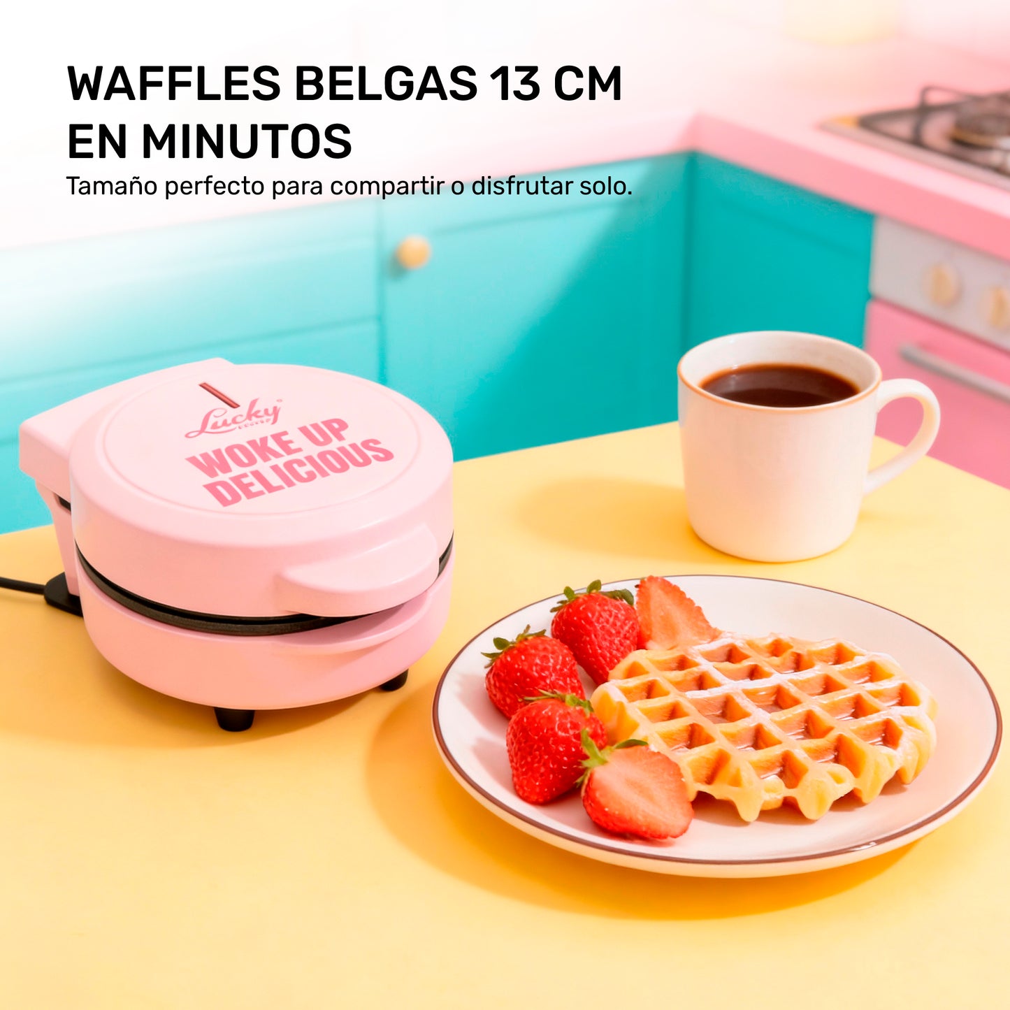 Mini Wafflera Lucky Wafflette